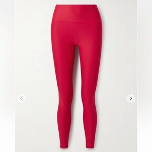 Alo 7/8 Airlift High Waist Leggings, Lipstick Red, Medium